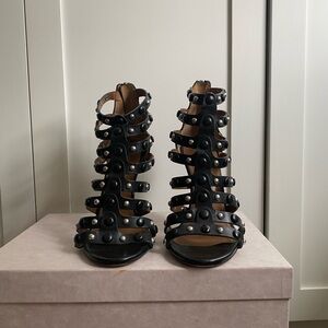 Aquazurra strappy heels